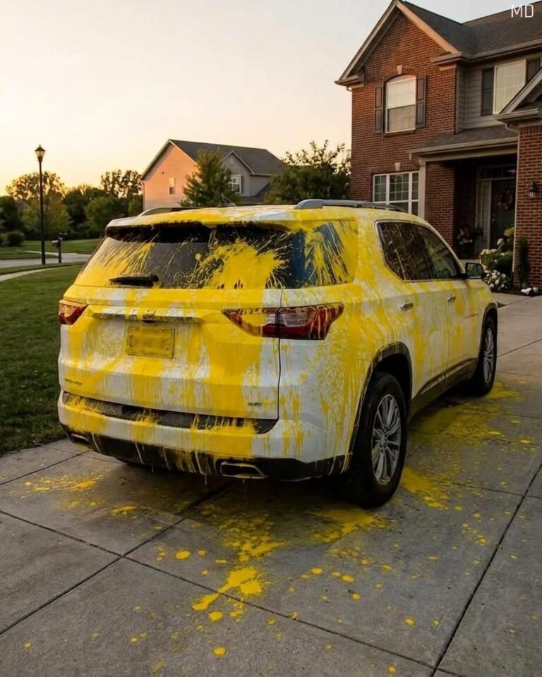 My Neighbor Covered My SUV in Yellow Paint at 2 A.M. — What It Exposed Helped Solve a Six-Year Mystery