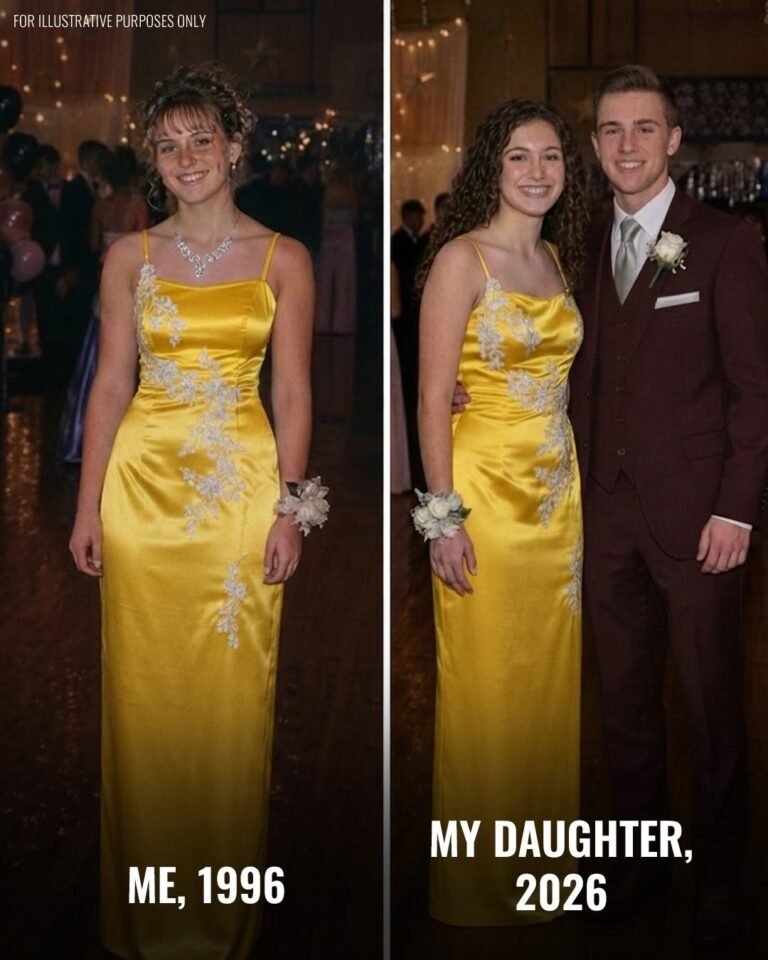 My Daughter Wore My 1996 Dress to Her Prom – Then Her Boyfriend Handed Me an Old Photo and Said, ‘You Thought I Wouldn’t Recognize This Dress? I Know What Happened in 1996’