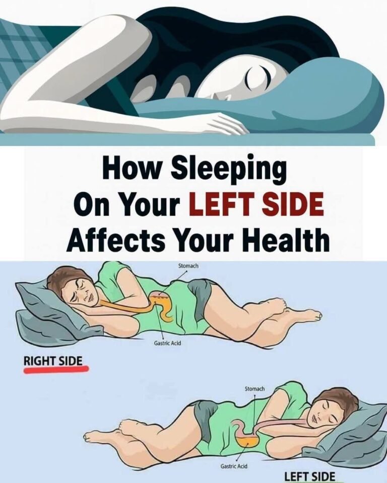 Sleeping On Your Left Side Affects Your Health In Ways You Would Have Never Thought.