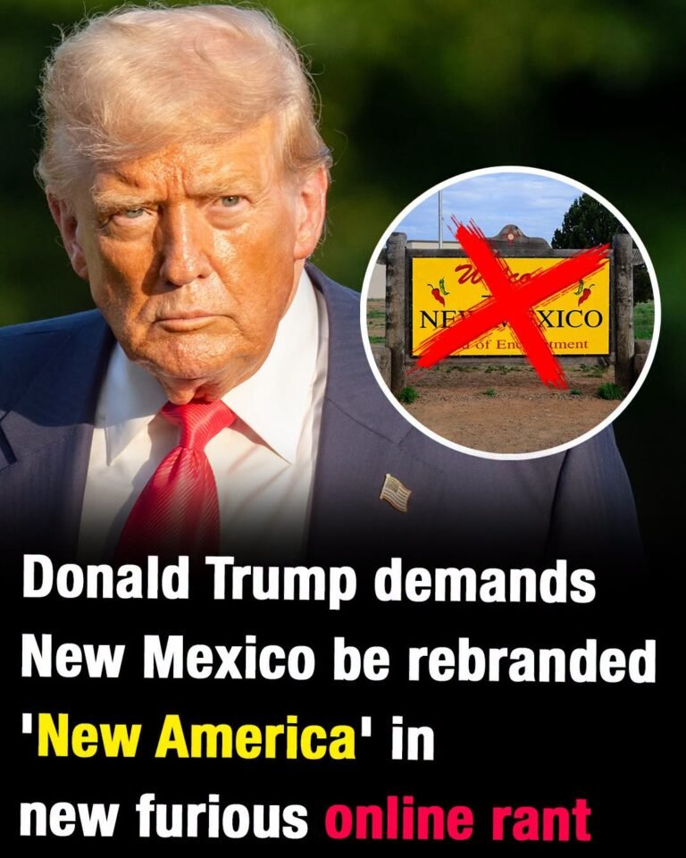 Donald Trump demands New Mexico be rebranded ‘New America’ in new furious online rant
